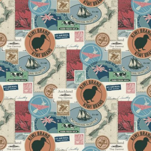 Picture of Fabric Vintage Days Collage 101